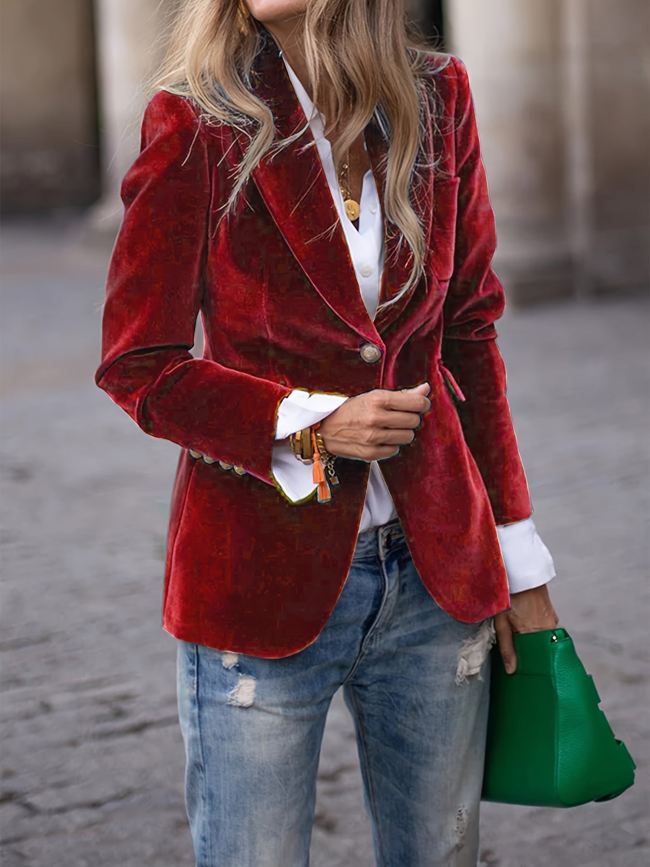Eleganter Damen Blazer Klassisches Design