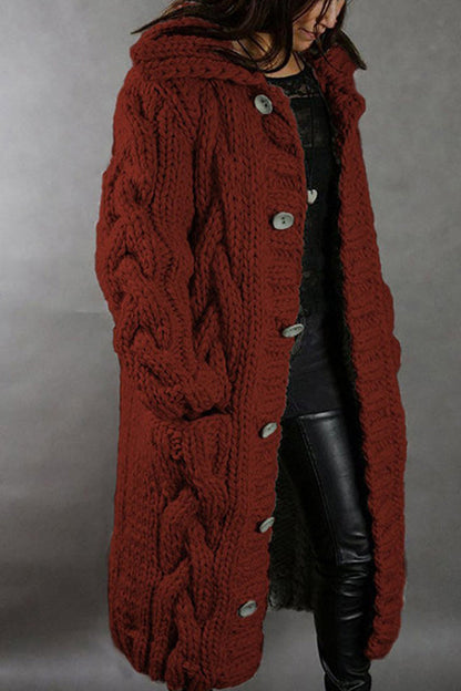 Große Größe Strickjacke Damen Pullover