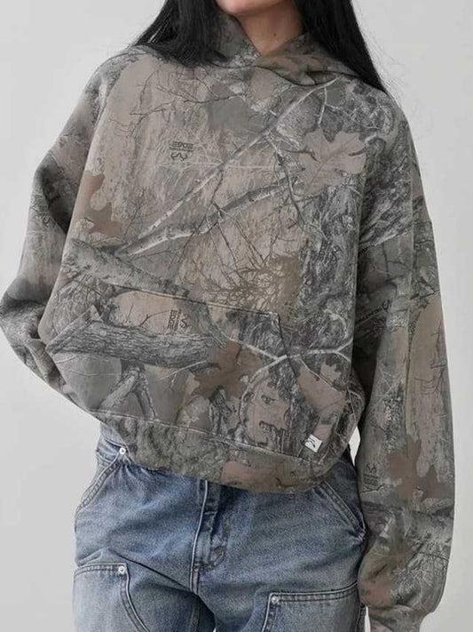 Stylische Hoodie Groß Vintage Streetwear Design - IdealeKleiden
