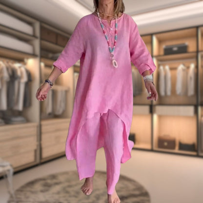 Damen Zweiteiler Oversized Freizeitlook
