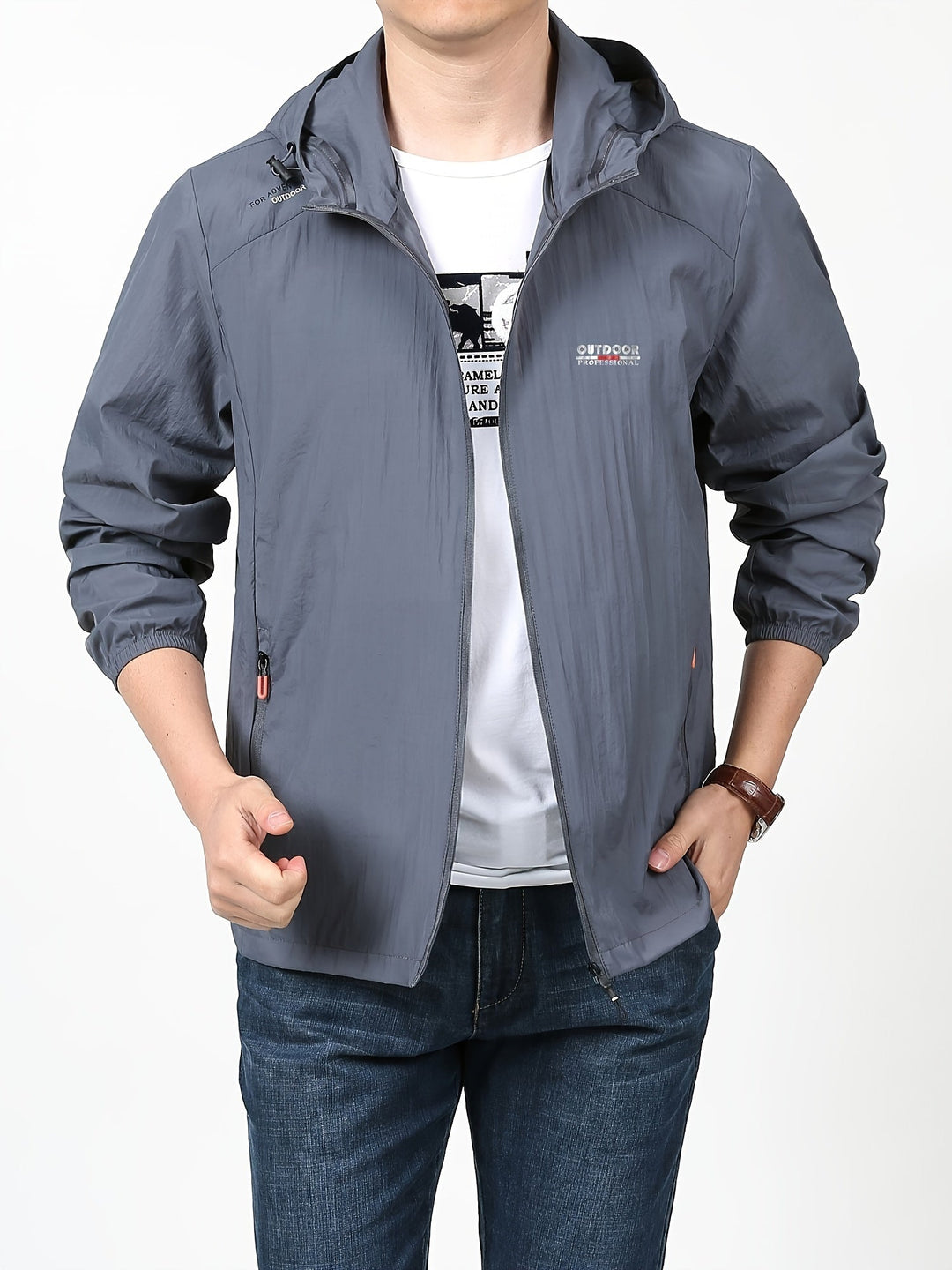 Herren UV-Schutzjacke Sonnenschutz