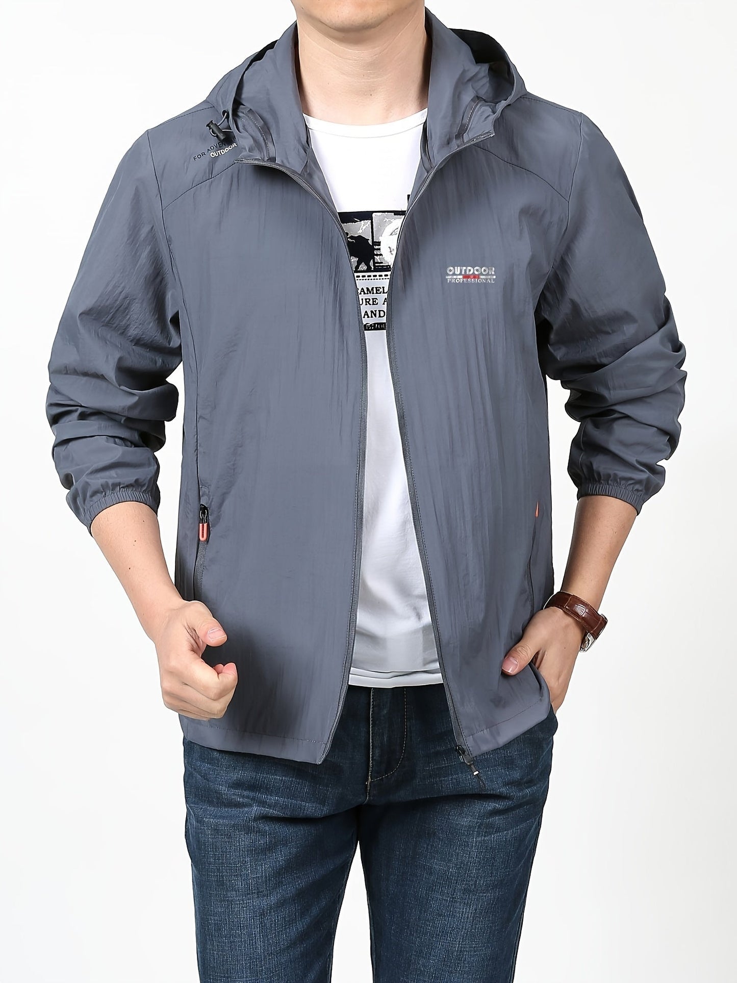 Herren UV-Schutzjacke Sonnenschutz