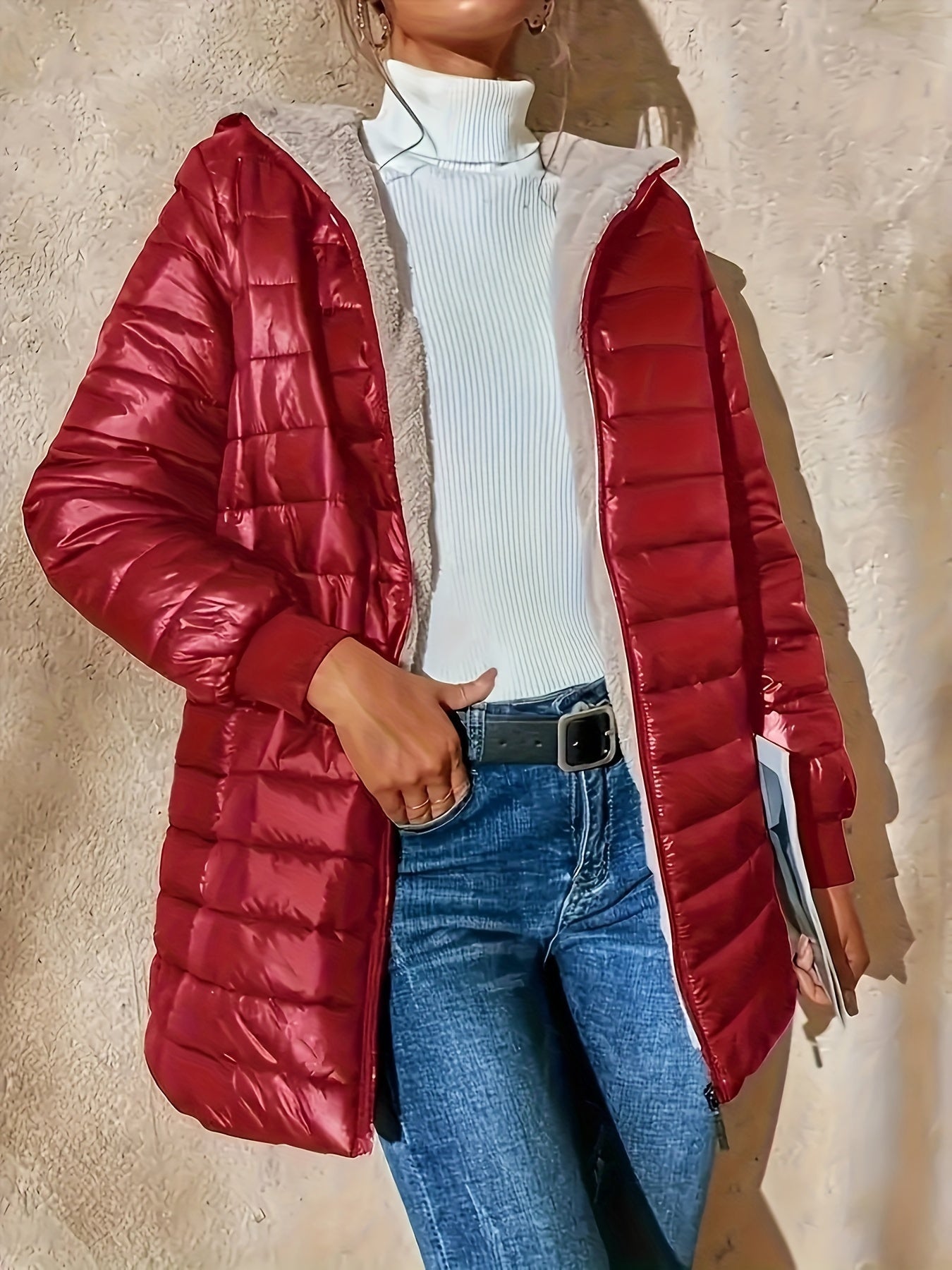 Stylische Quilted-Jacke Damen Elegant