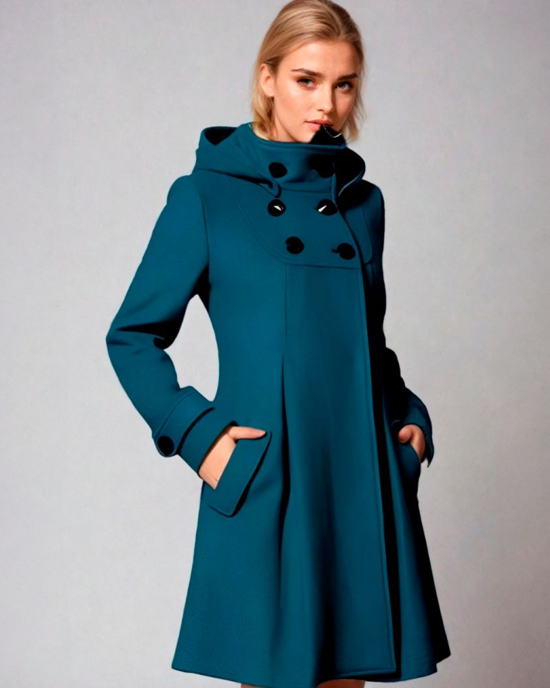 Praktische Winterjacke Mit Taschen