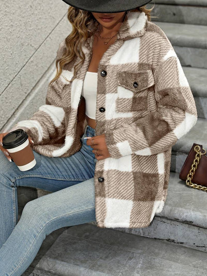 Lässige Damenjacke Langarm Casual