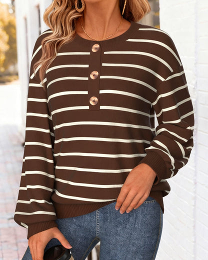 Bequemes Sweatshirt Lockere Passform