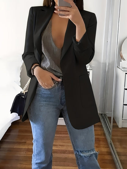 Modischer Oversize Blazer Lässig Chic