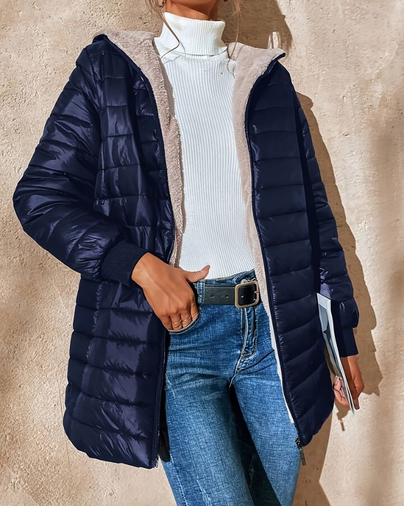 Wintermantel Damen Gefüttert Warm