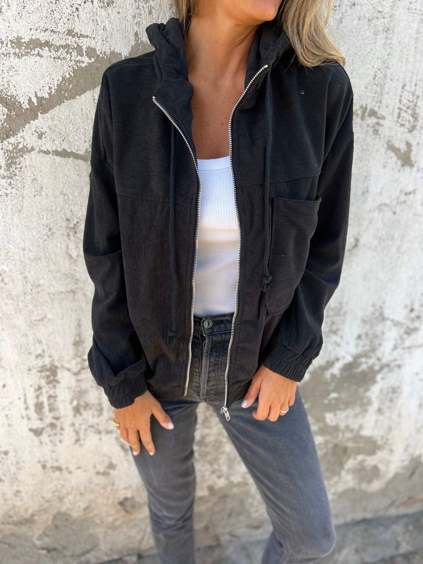 Leichte Damenjacke Modern Lässig
