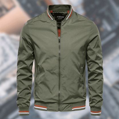 Stylische Bomberjacke Herren Modell