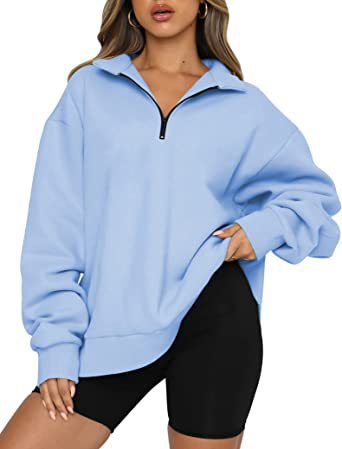 Damenschwetshirt mit Kragen Modern