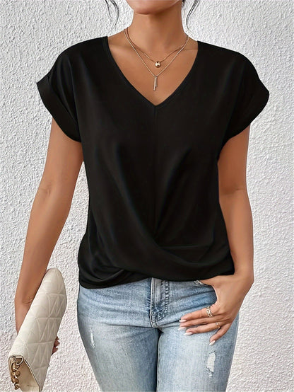 Damen T-Shirt mit Rundhalsausschnitt Komfort