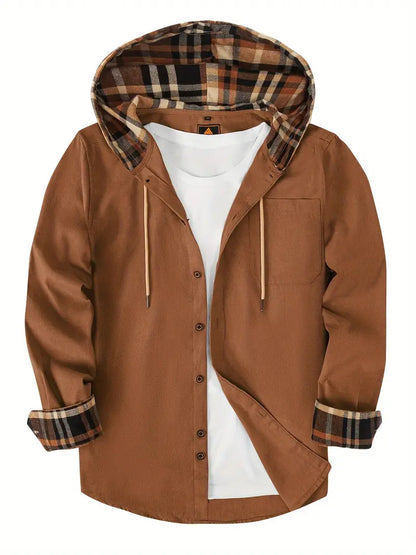 Herren Retro Karo Jacke Modern