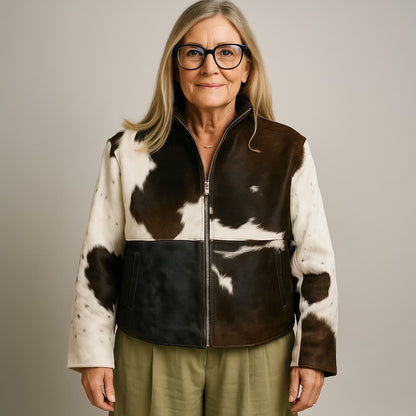 Leichte Leopardenjacke Frauen Trendy
