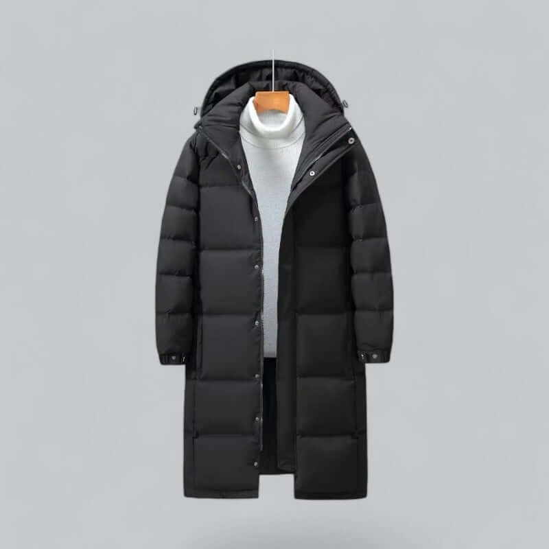 Herren Winterparka Langarm Mantel Warm Isoliert