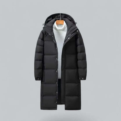 Herren Winterparka Langarm Mantel Warm Isoliert