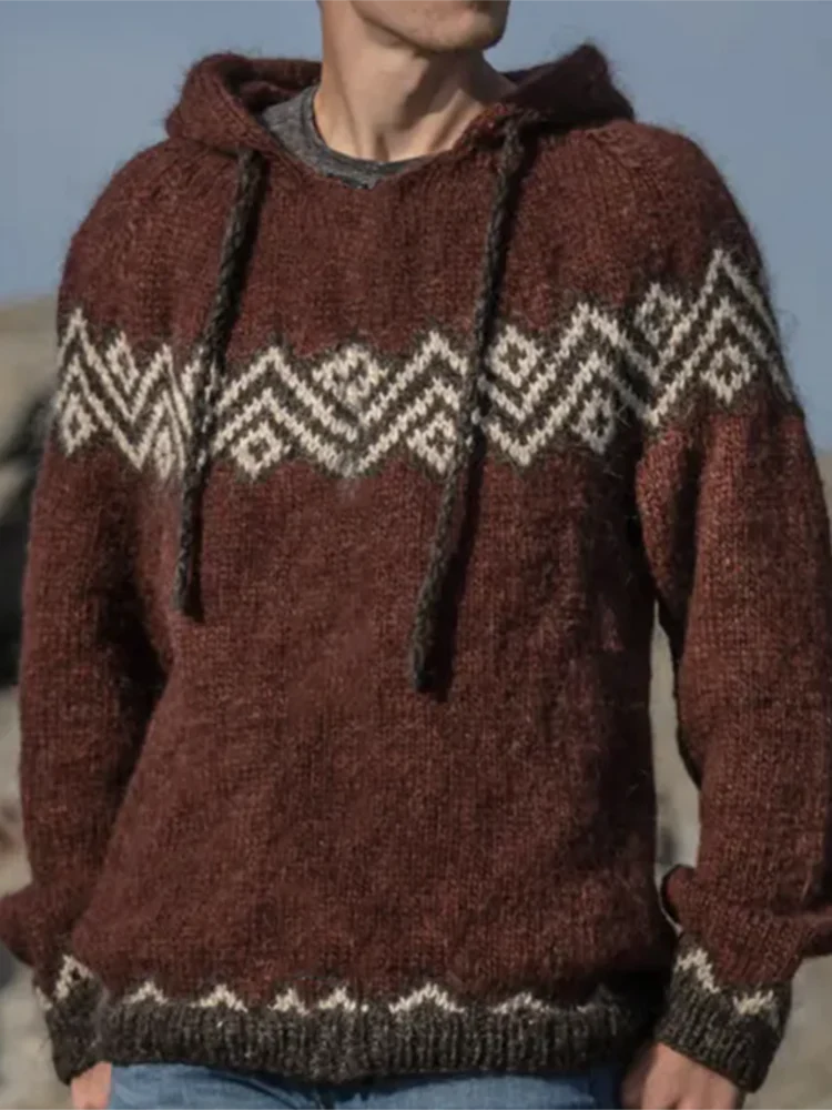 Stylischer Kapuzenpullover Männer Urban Style - IdealeKleiden