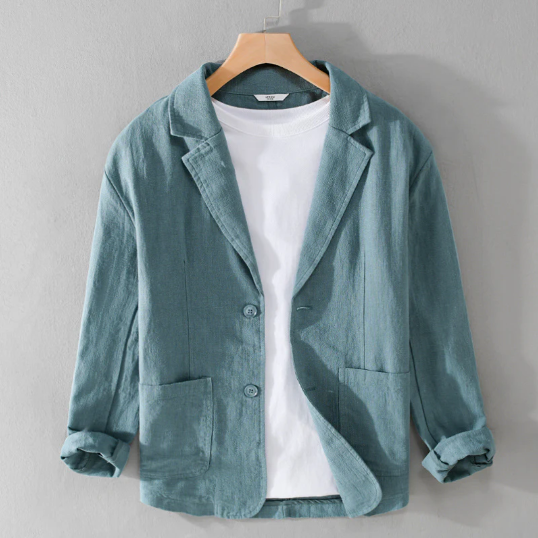 Elegante Leinenjacke Sommer