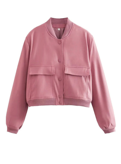 Stylische Frauenjacke Bomber Modern Classic