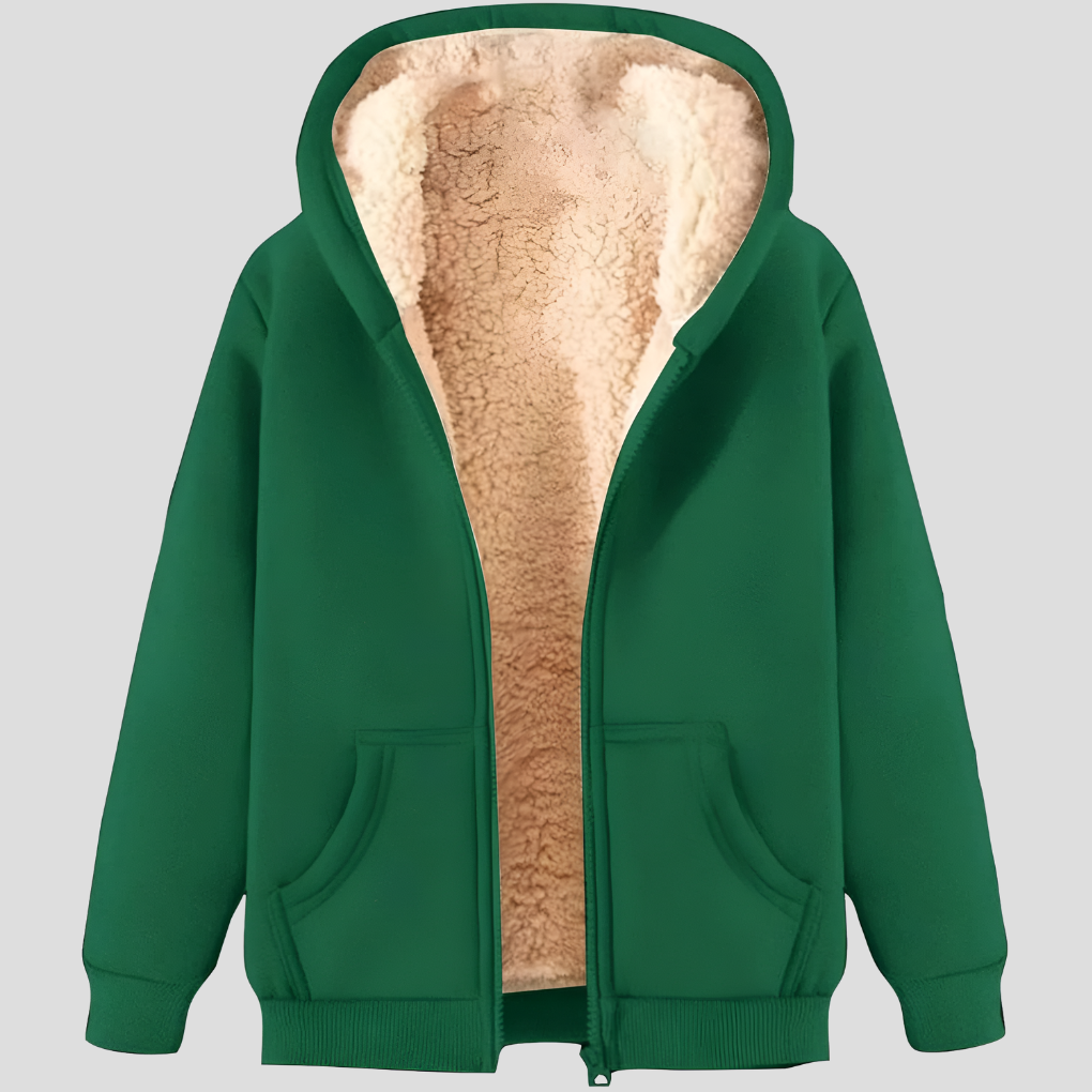 Warmes Fleece-Hoodie für Herren Winter