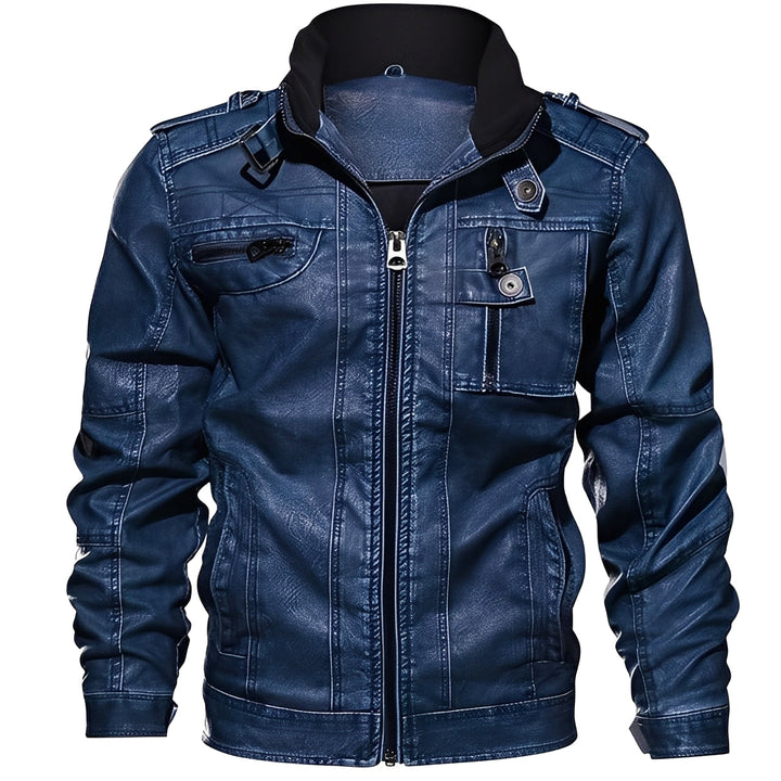 Elegante Lederjacke Herren Style
