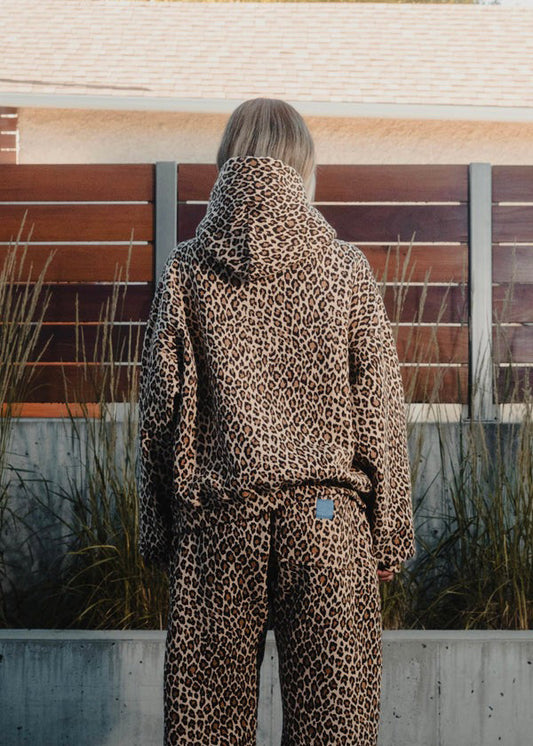 Stylishes Sweatshirt Leoparden Design - IdealeKleiden