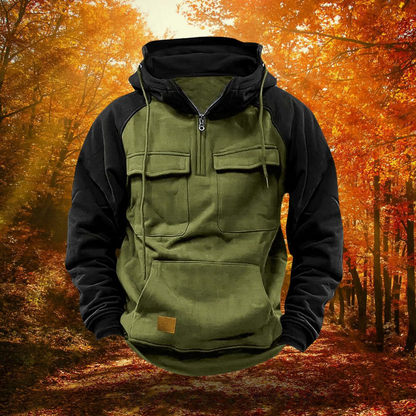 Ökologischer Outdoor-Hoodie Männer - IdealeKleiden