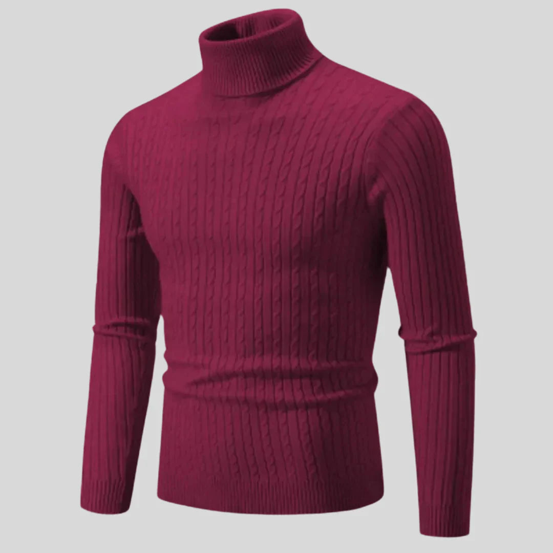 Stylischer Herren Rollkragenpullover Modern