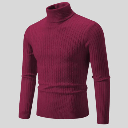 Stylischer Herren Rollkragenpullover Modern