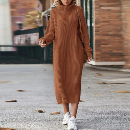 Bequemes Damen Strickkleid Elegant