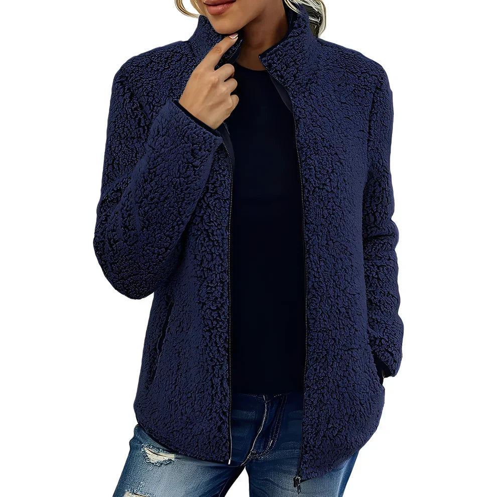 Warme Fleecejacke Damen Softshell
