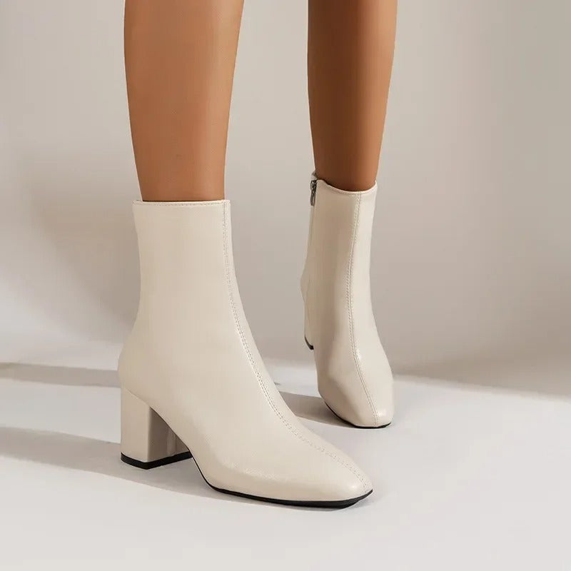 Bequeme Damen Stiefel Mit Absatz