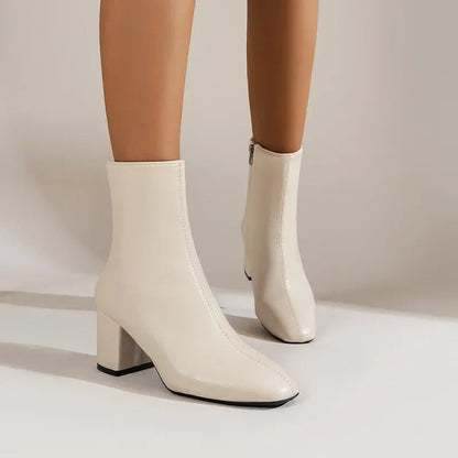 Bequeme Damen Stiefel Mit Absatz