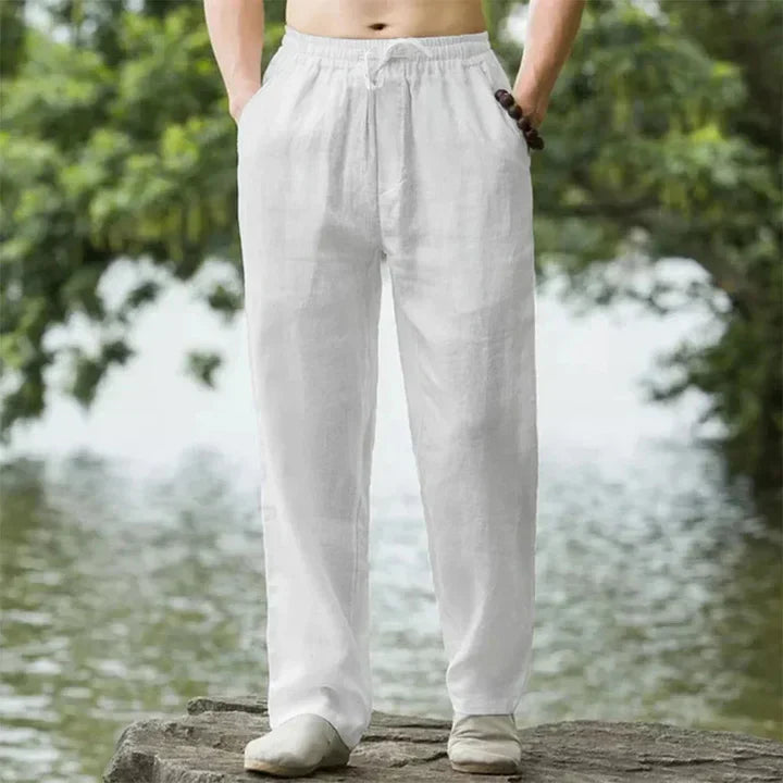 Leinenhosen Herren Sommer Freizeit