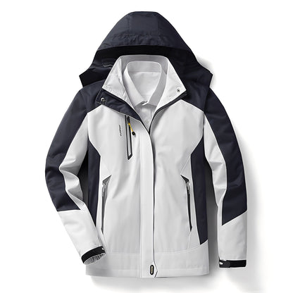 Herren Freizeitjacke Warm Kapuzenjacke Outdoor - IdealeKleiden