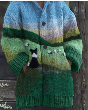 Bequemer Winter Cardigan Entspannt Stilvoll - IdealeKleiden