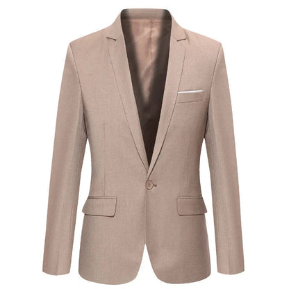 Moderne Herrenblazer Slim Fit Design