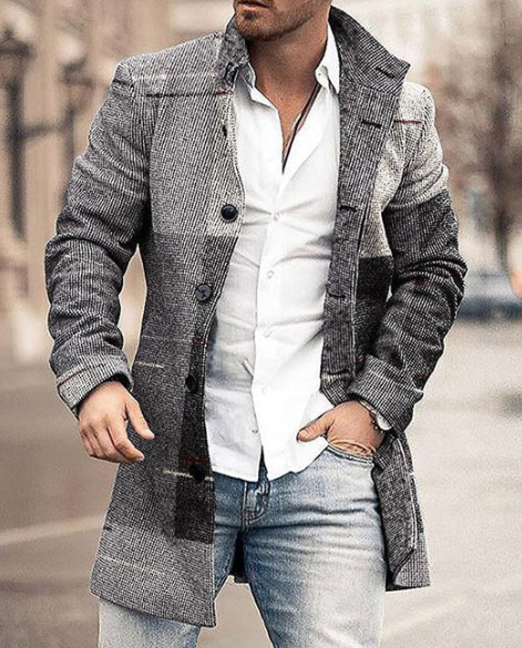 Warme Winterjacke Winddicht