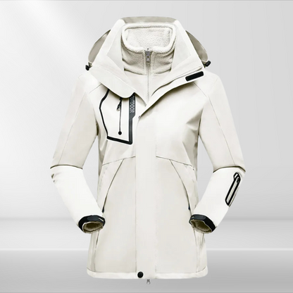 Praktische 3-in-1 Damenjacke Allwetter