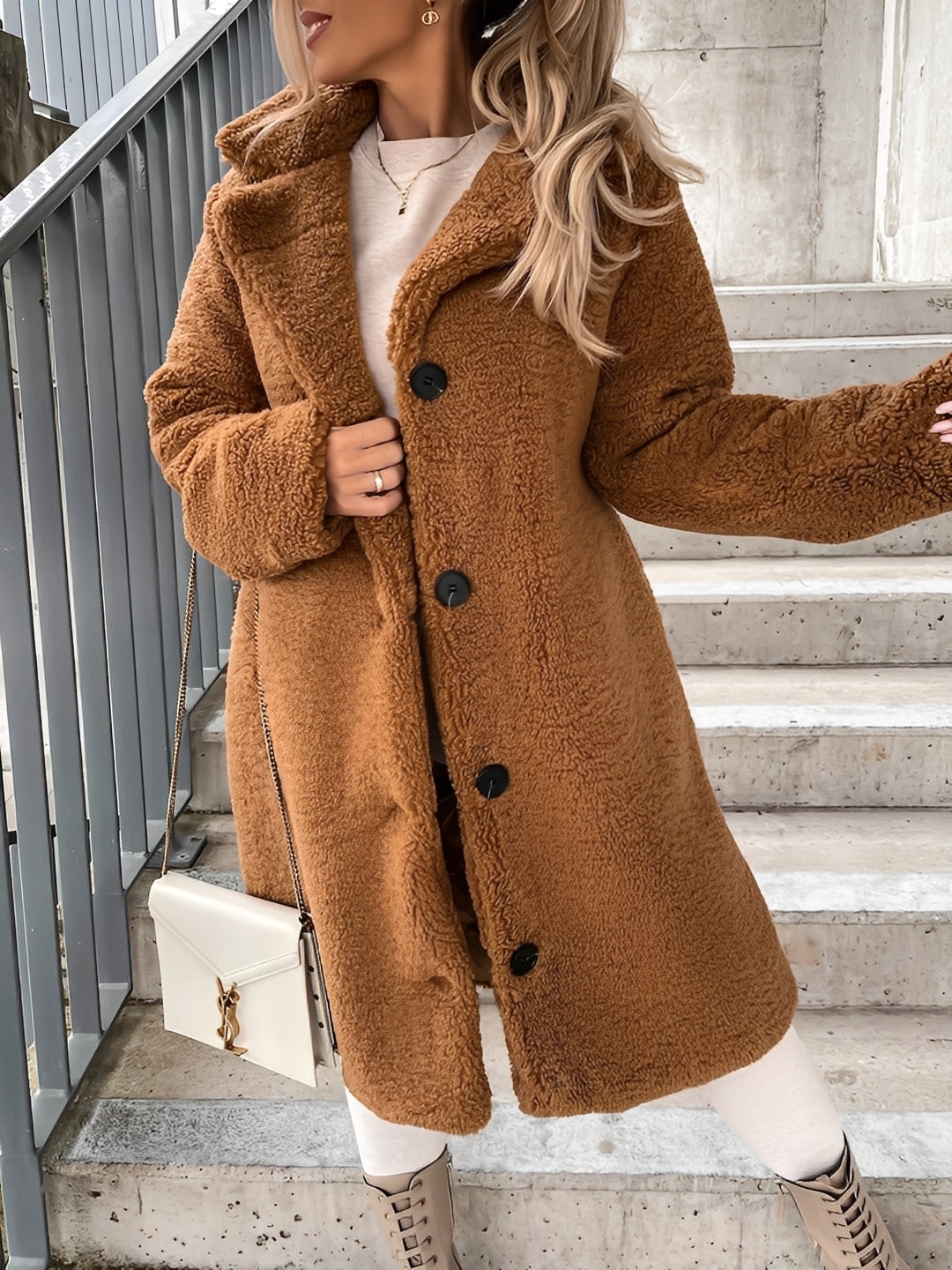 Stylische Damen Fleecejacke Warm & Bequem