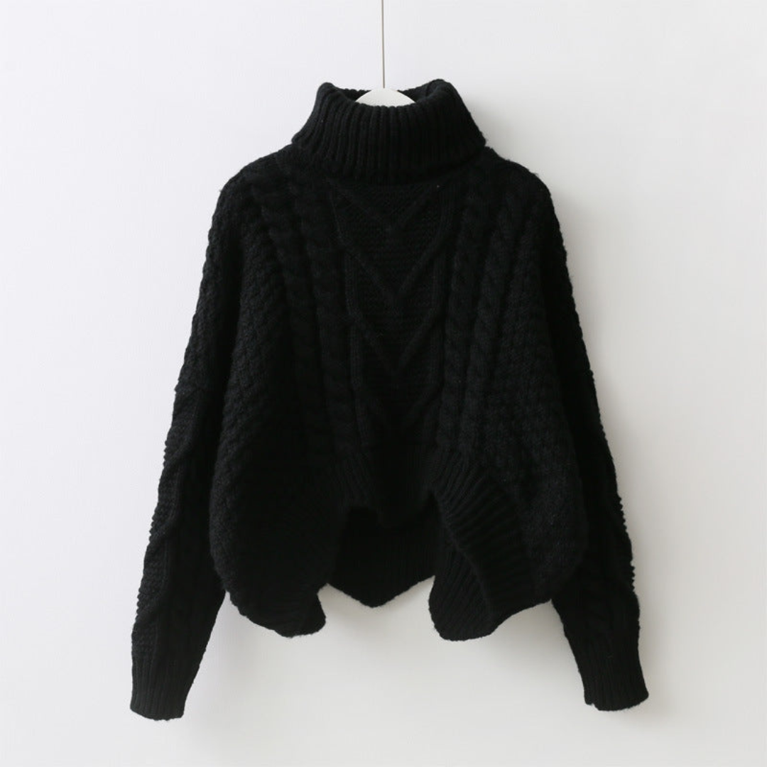 Warme Wollpulli Frauen Kleidung