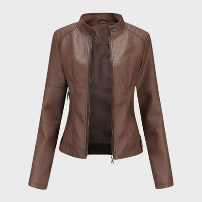 Lederjacke Casual Trendy