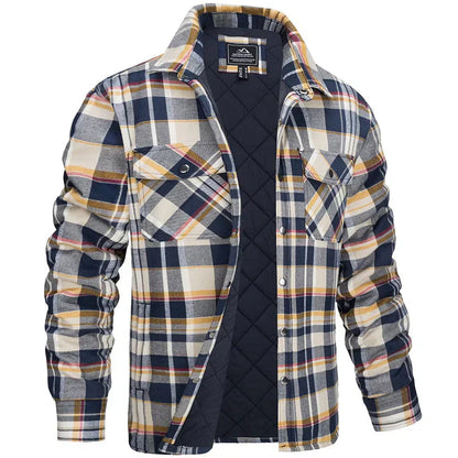 Gefütterte Steppjacke Braun