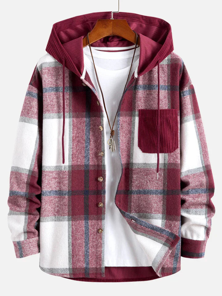 Stilvolle Herrenjacke Amerikanisch Design