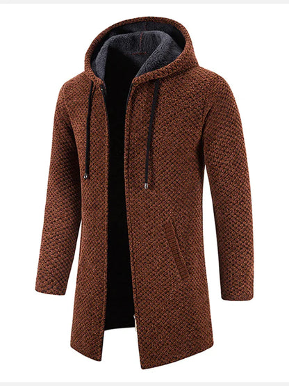 Herren Parka Lange Winterjacke