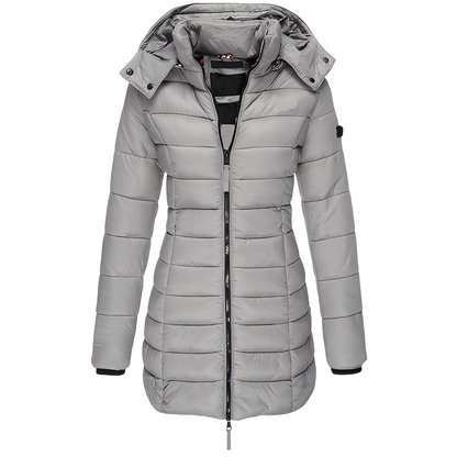 Eleganter Damenmantel Warm Gepolstert