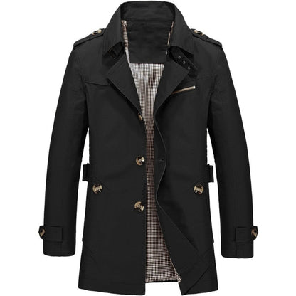 Stilvoller Herren Trenchcoat Klassisch