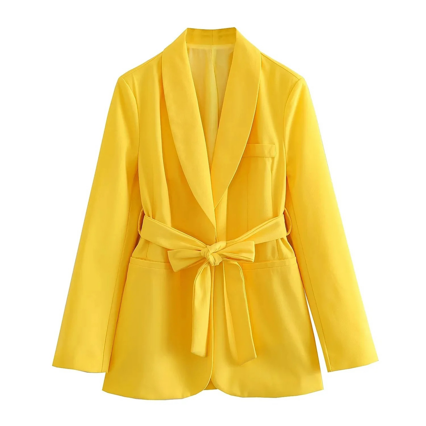 Modisches Hausanzug Set Blazer und Hose Mehrfarbig