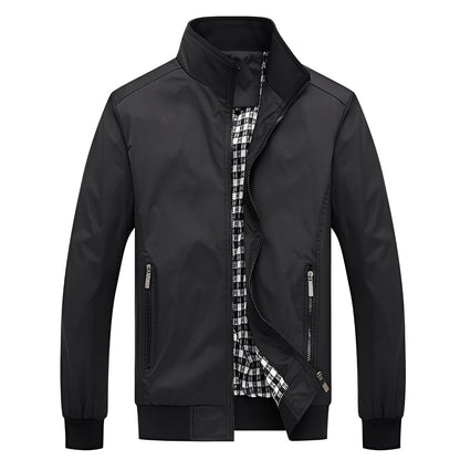 Herren Jacke Elegant Winddicht