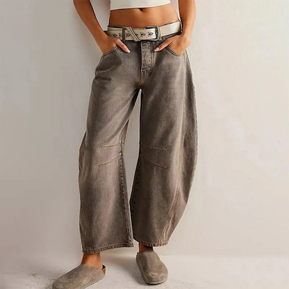 Damenhose Weit Bequem Alltag